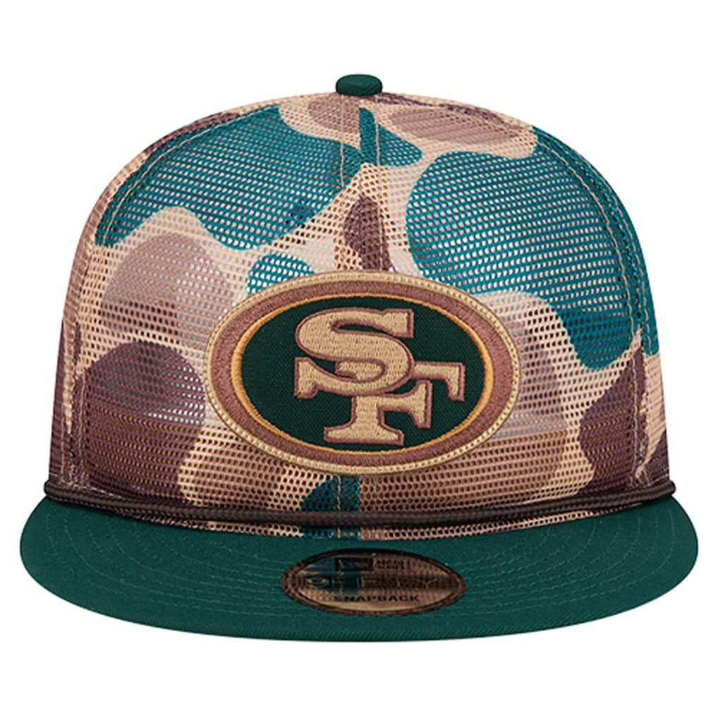 San Francisco 49ers New Era Duck Camo 9FIFTY Snapback Hat