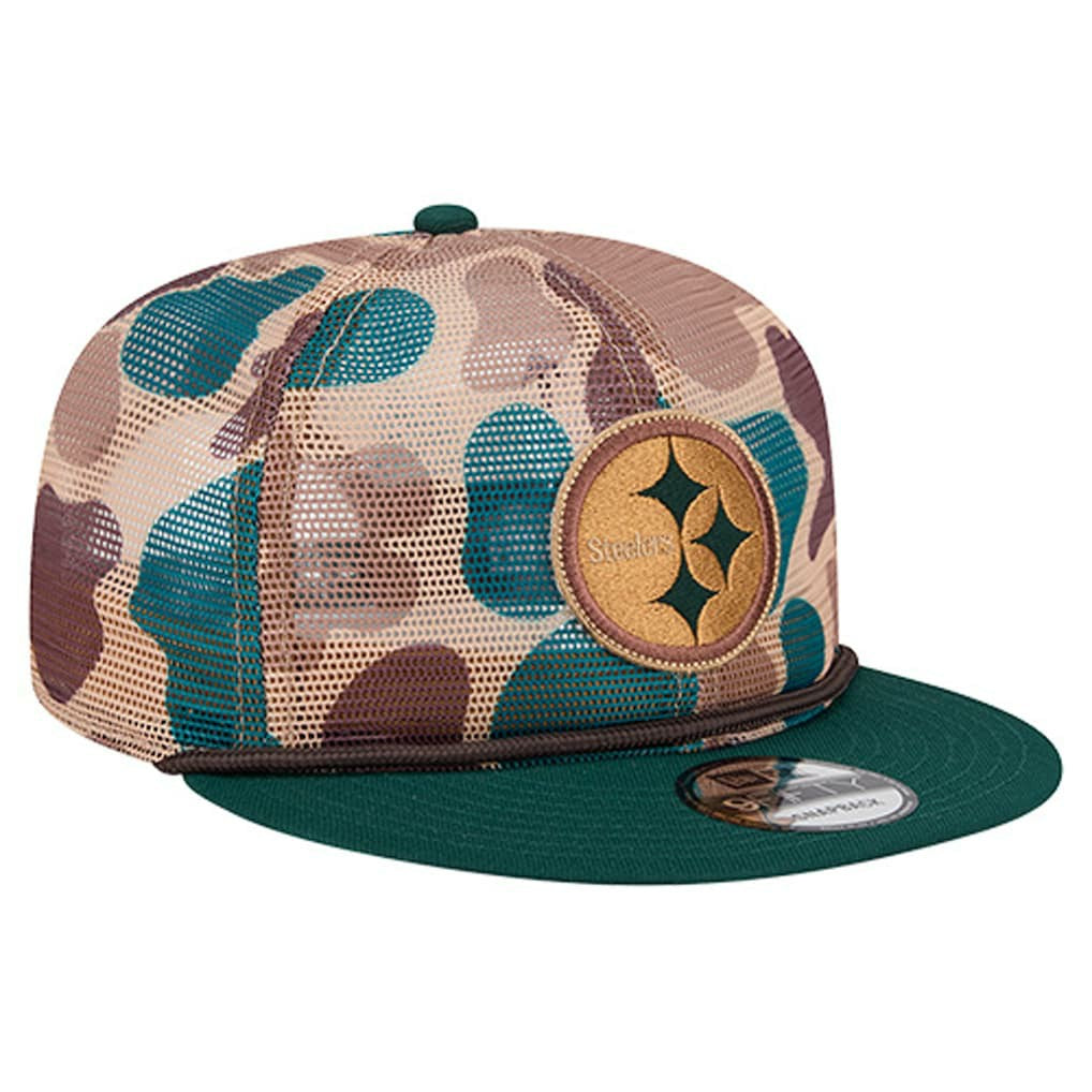 Pittsburgh Steelers New Era Duck Camo 9FIFTY Snapback Hat