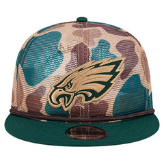 Philadelphia Eagles New Era Duck Camo 9FIFTY Snapback Hat