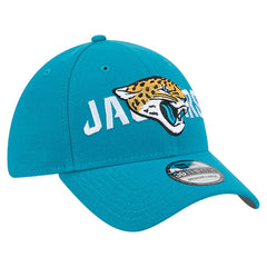 Jacksonville Jaguars New Era Overlap Logo 39THIRTY Stretch Fit Hat