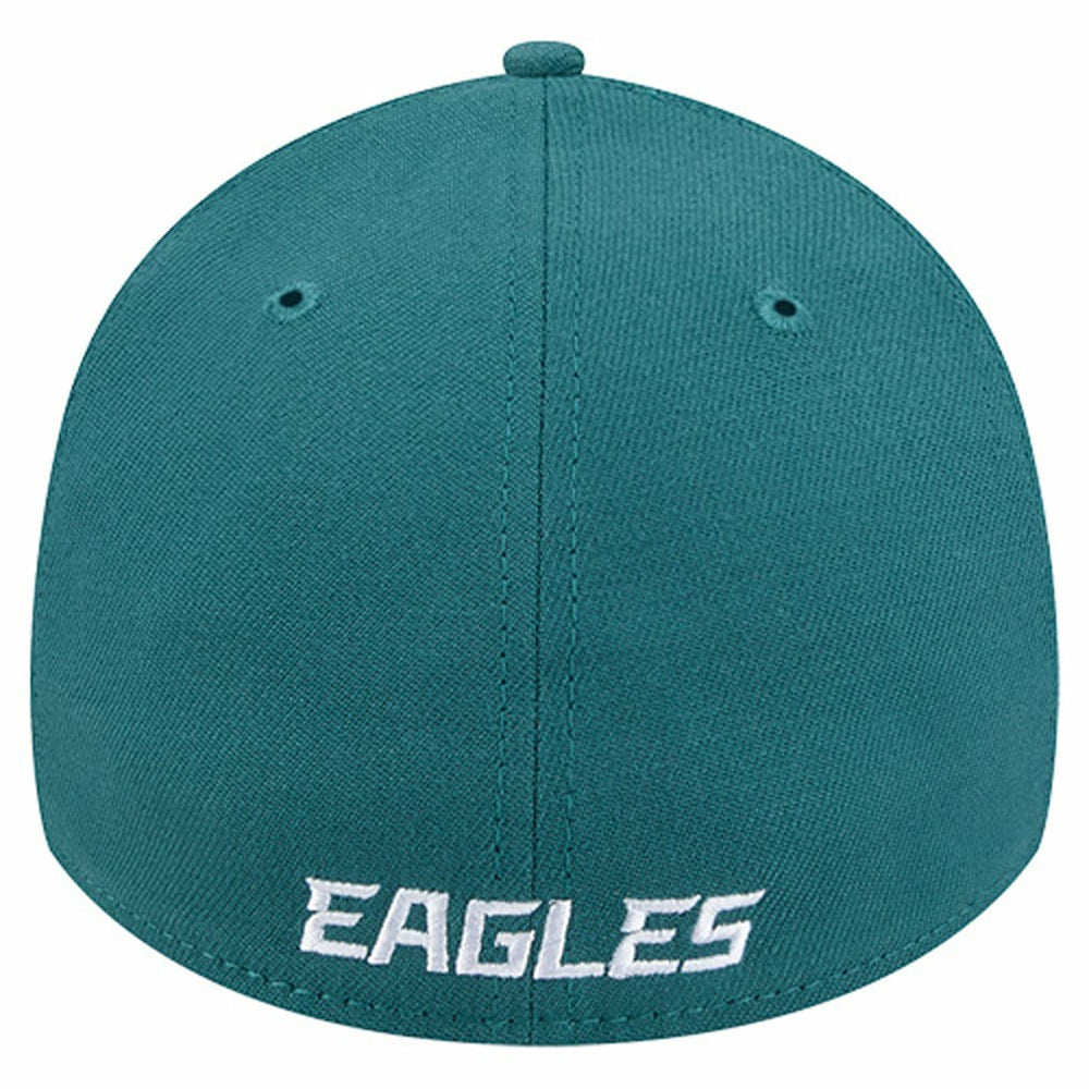 Philadelphia Eagles New Era Overlap Logo 39THIRTY Stretch Fit Hat