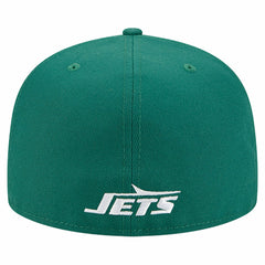 New York Jets New Era Overlap Wordmark 59FIFTY Fitted Hat