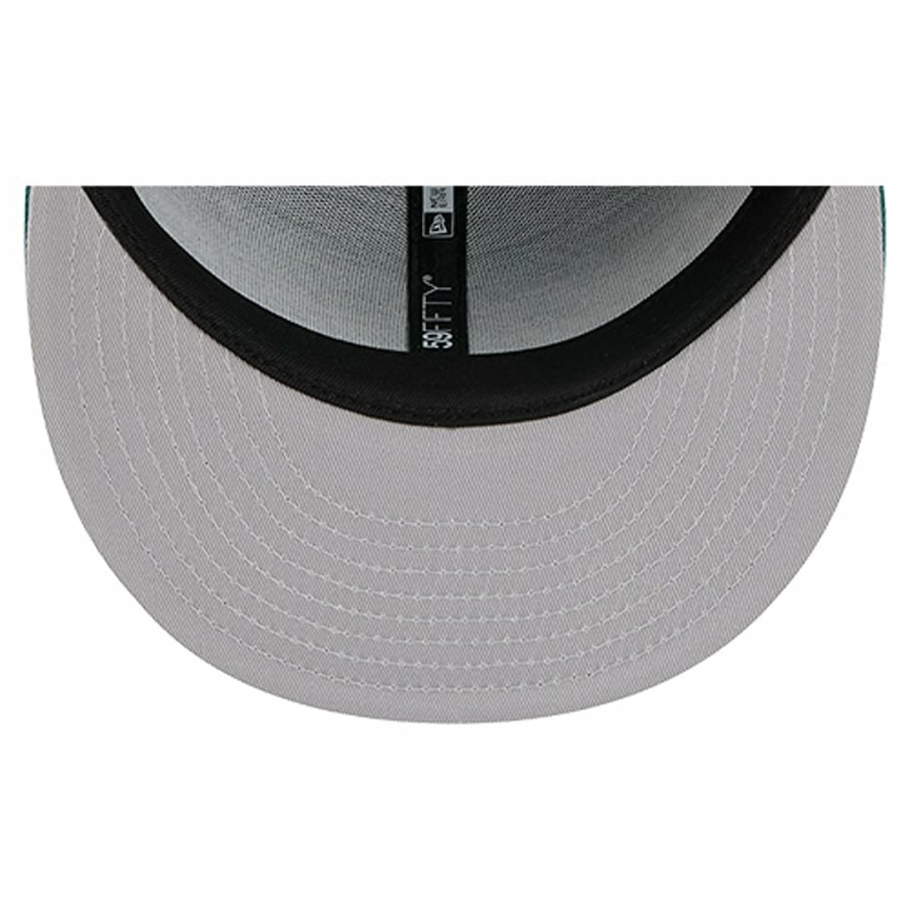 Philadelphia Eagles New Era Overlap Wordmark 59FIFTY Fitted Hat