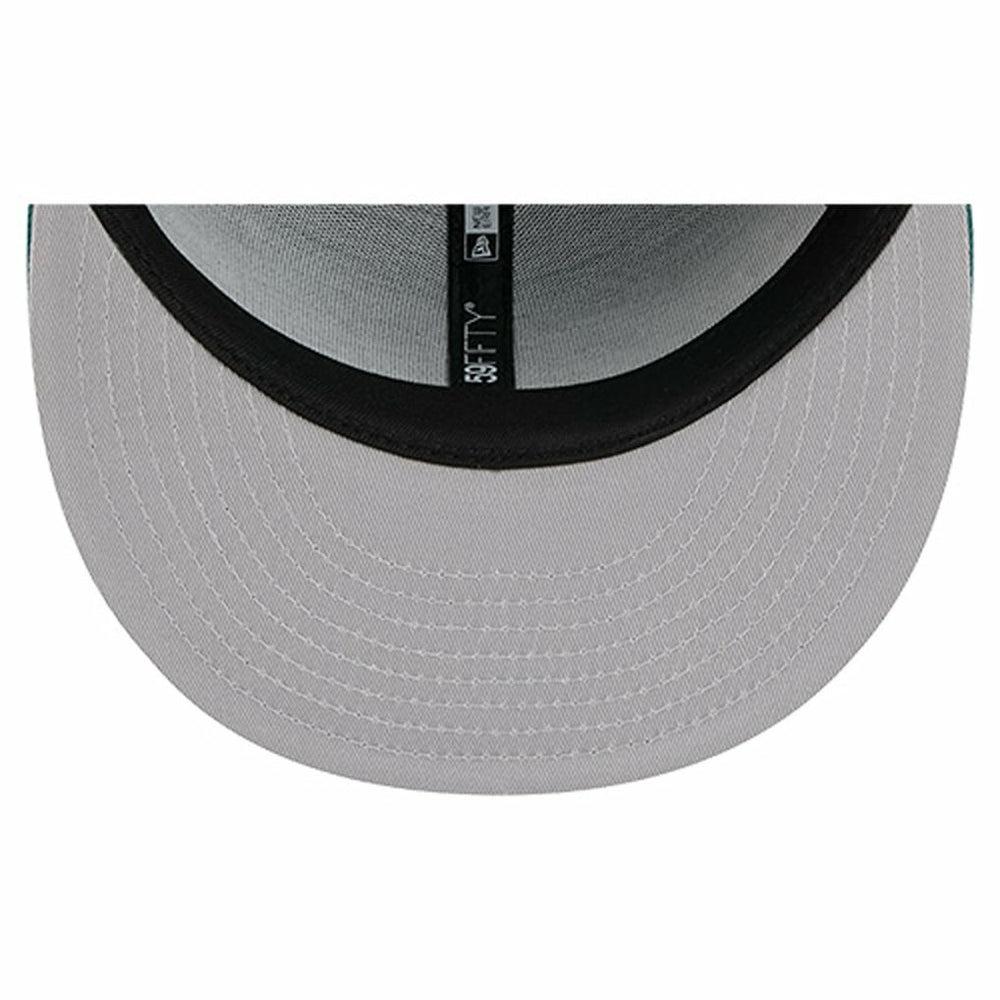Philadelphia Eagles New Era Overlap Wordmark 59FIFTY Fitted Hat
