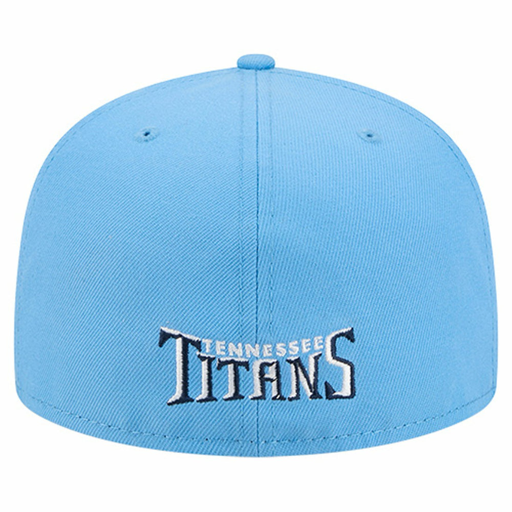 Tennessee Titans New Era Overlap Wordmark 59FIFTY Fitted Hat