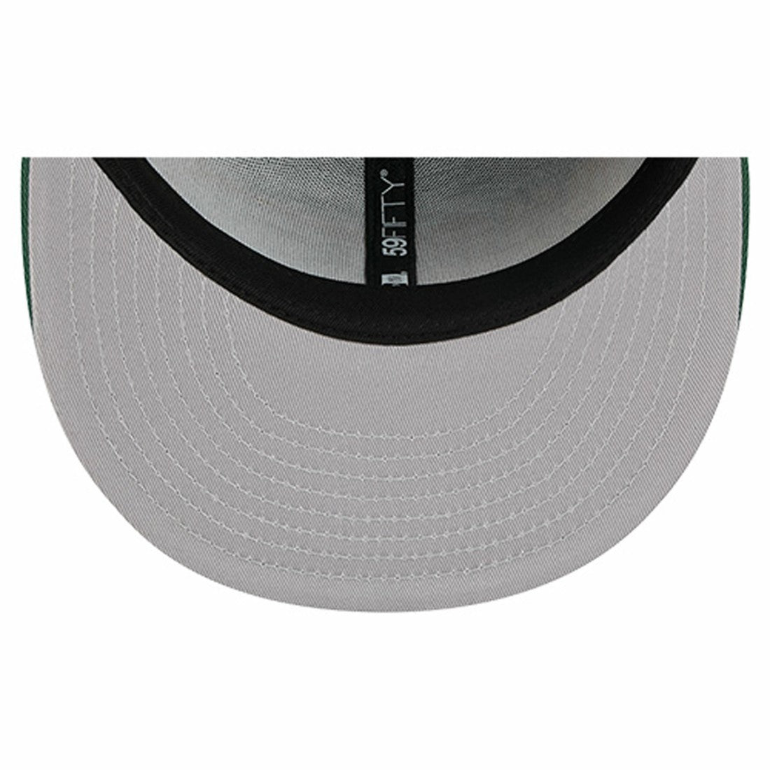 Green Bay Packers New Era Overlap Wordmark 59FIFTY Fitted Hat