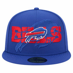 Buffalo Bills New Era Overlap Wordmark 59FIFTY Fitted Hat