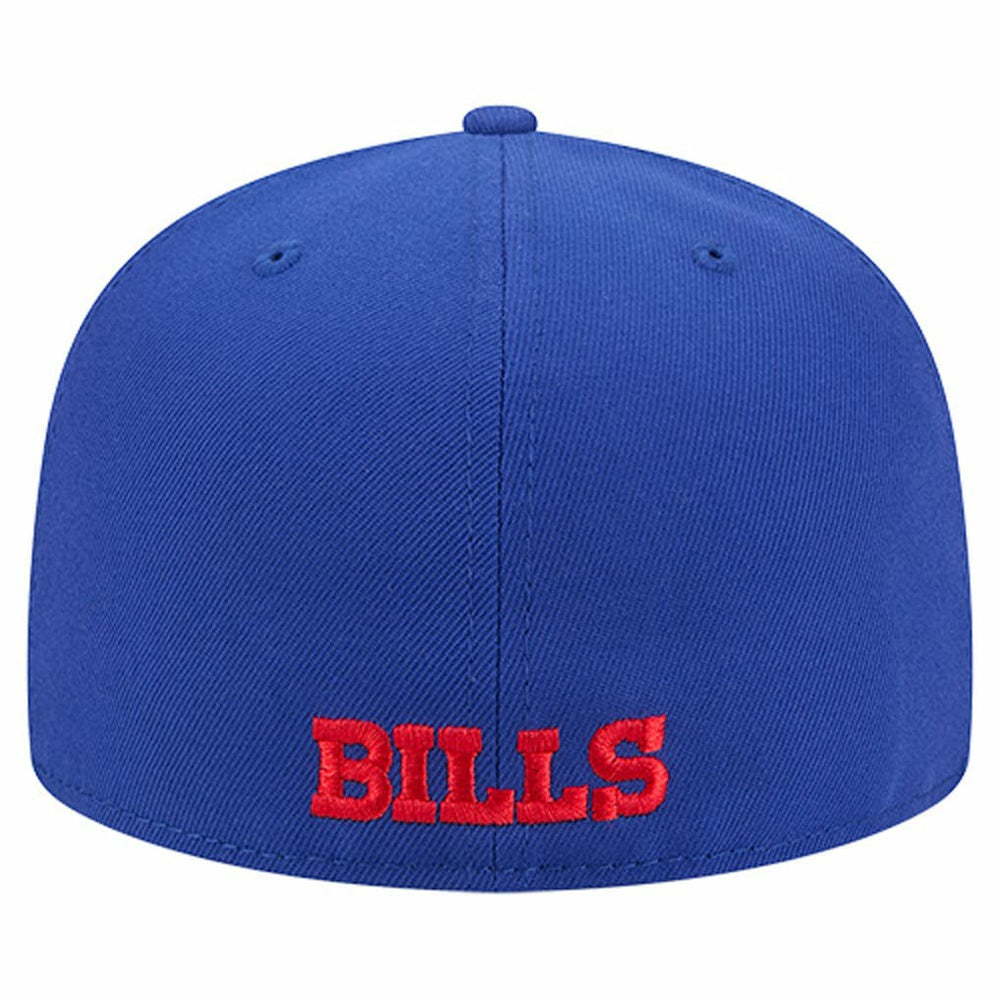 Buffalo Bills New Era Overlap Wordmark 59FIFTY Fitted Hat