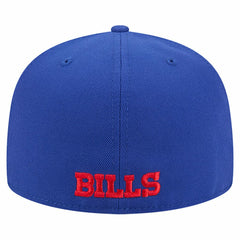 Buffalo Bills New Era Overlap Wordmark 59FIFTY Fitted Hat
