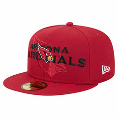 Arizona Cardinals New Era Overlap Wordmark 59FIFTY Fitted Hat