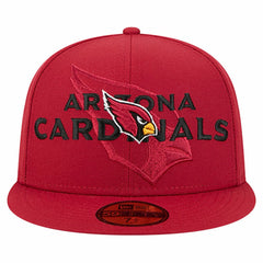 Arizona Cardinals New Era Overlap Wordmark 59FIFTY Fitted Hat