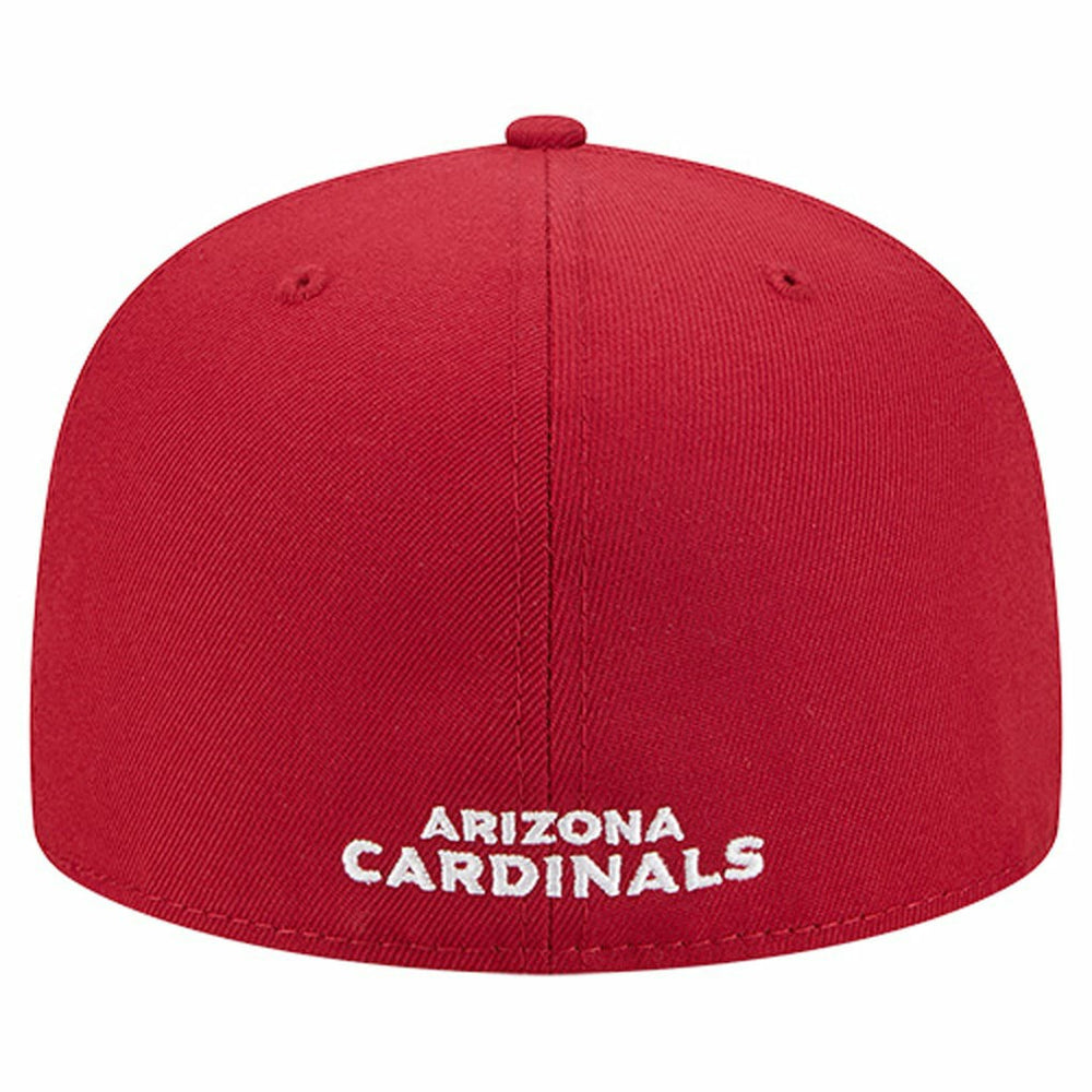 Arizona Cardinals New Era Overlap Wordmark 59FIFTY Fitted Hat