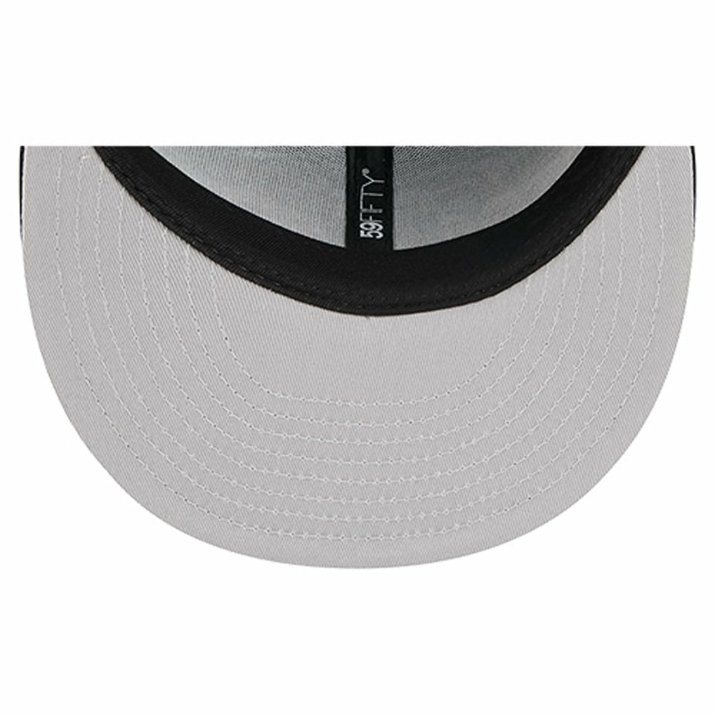 Atlanta Falcons New Era Overlap Wordmark 59FIFTY Fitted Hat