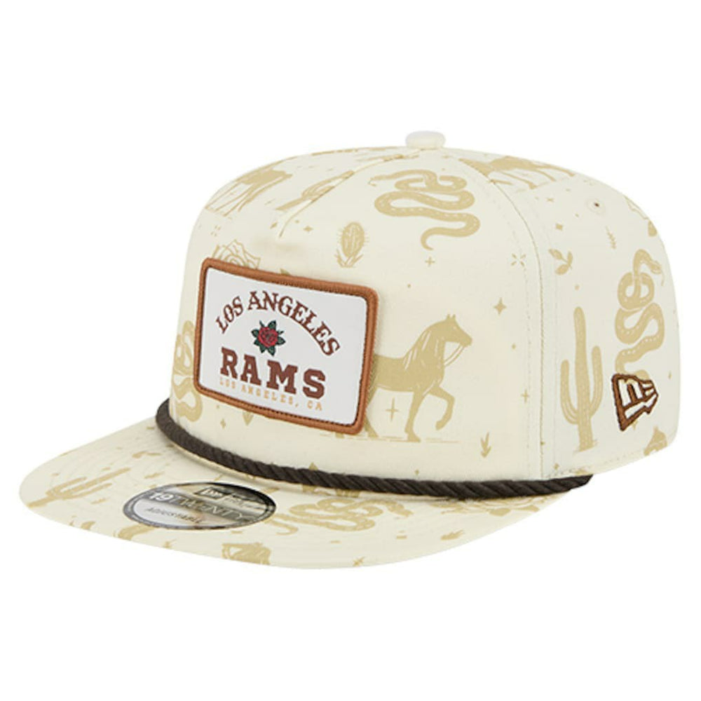 Los Angeles Rams New Era Desert Rose 19TWENTY Adjustable Hat