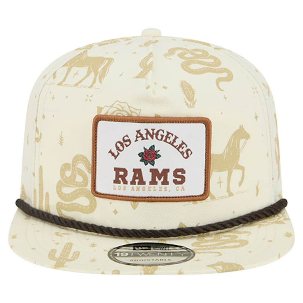 Los Angeles Rams New Era Desert Rose 19TWENTY Adjustable Hat