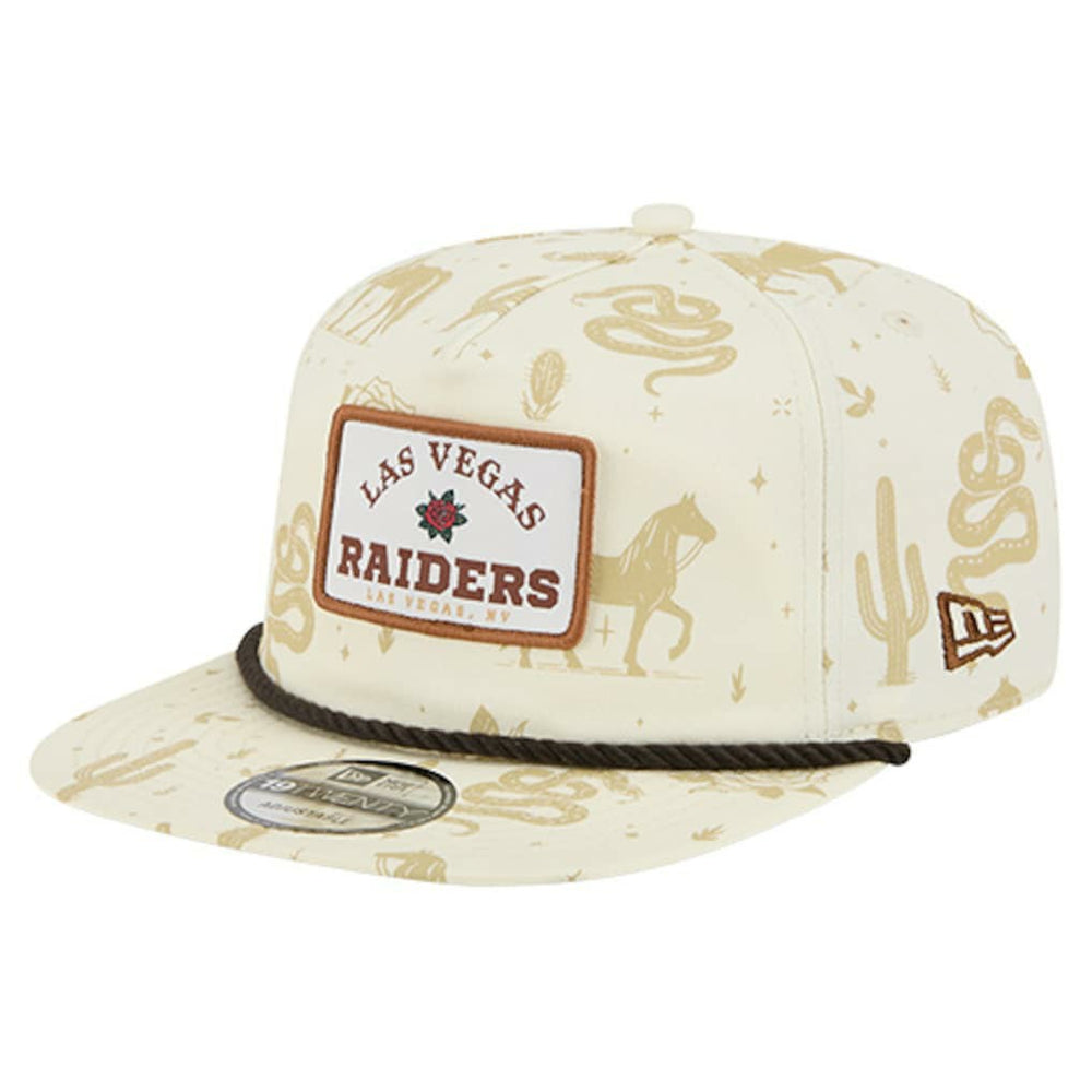 Las Vegas Raiders New Era Desert Rose 19TWENTY Adjustable Hat