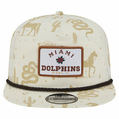 Miami Dolphins New Era Desert Rose 19TWENTY Adjustable Hat