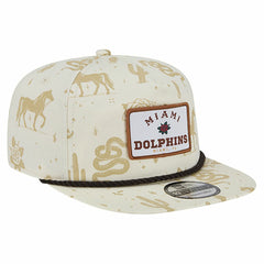 Miami Dolphins New Era Desert Rose 19TWENTY Adjustable Hat