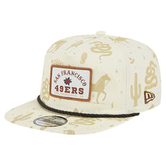 San Francisco 49ers New Era Desert Rose 19TWENTY Adjustable Hat