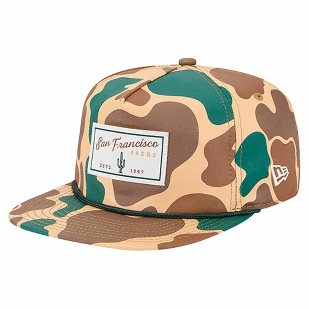 San Francisco 49ers New Era Duck Rope 19TWENTY Snapback Hat