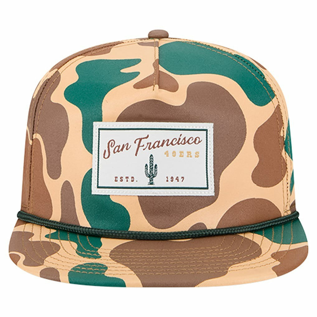 San Francisco 49ers New Era Duck Rope 19TWENTY Snapback Hat