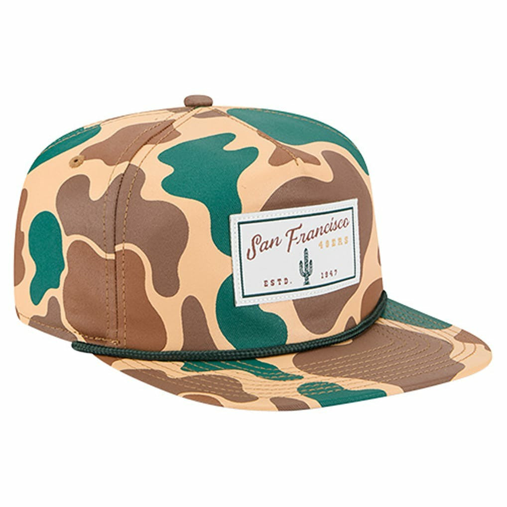 San Francisco 49ers New Era Duck Rope 19TWENTY Snapback Hat