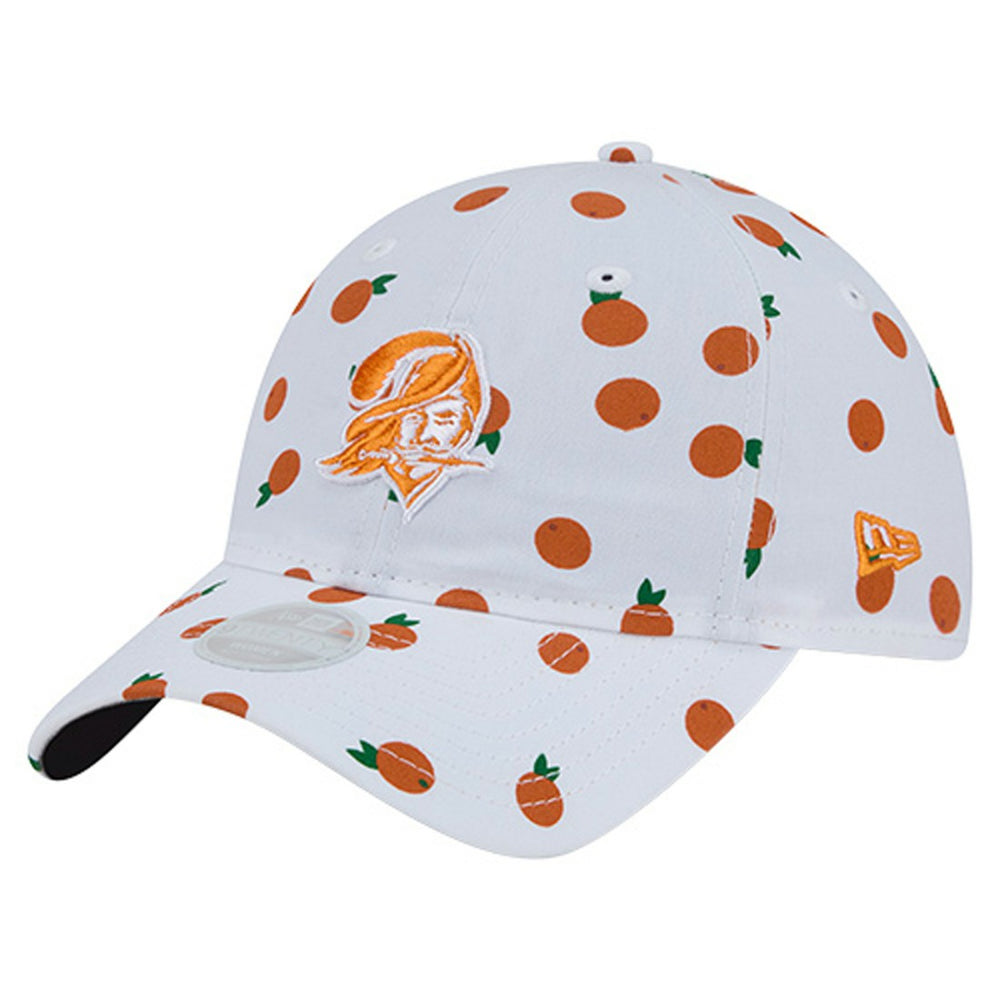 Tampa Bay Buccaneers New Era Women's Fruit Pattern 9TWENTY Adjustable Hat