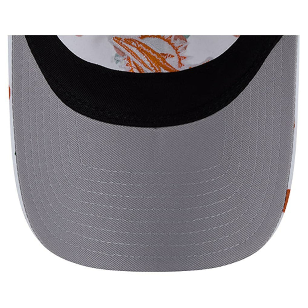 Miami Dolphins New Era Women's Fruit Pattern 9TWENTY Adjustable Hat