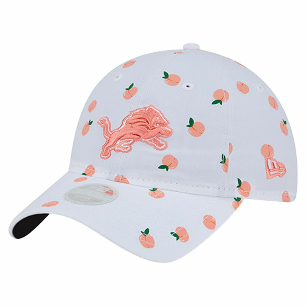 Detroit Lions New Era Women's Fruit Pattern 9TWENTY Adjustable Hat