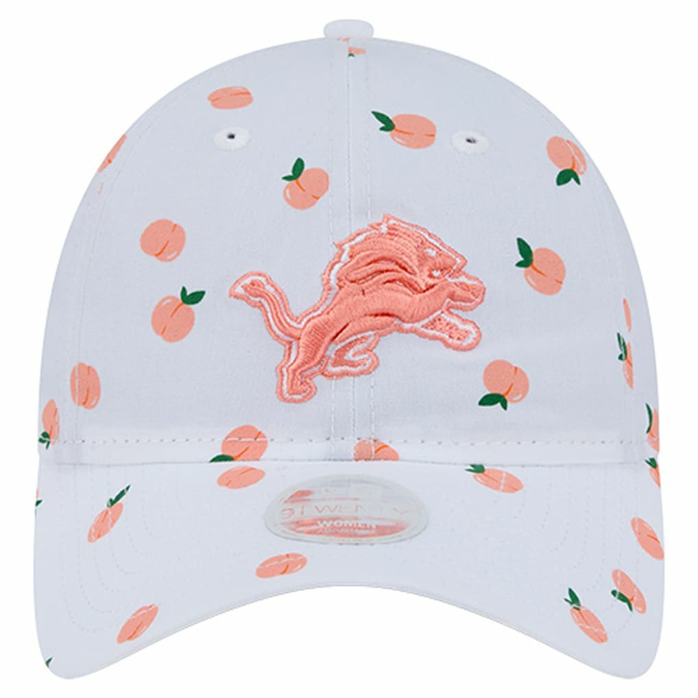 Detroit Lions New Era Women's Fruit Pattern 9TWENTY Adjustable Hat