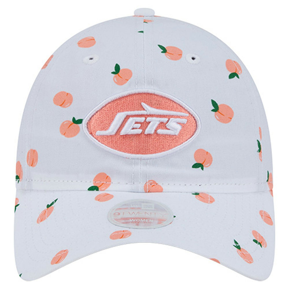 New York Jets New Era Women's Fruit Pattern 9TWENTY Adjustable Hat