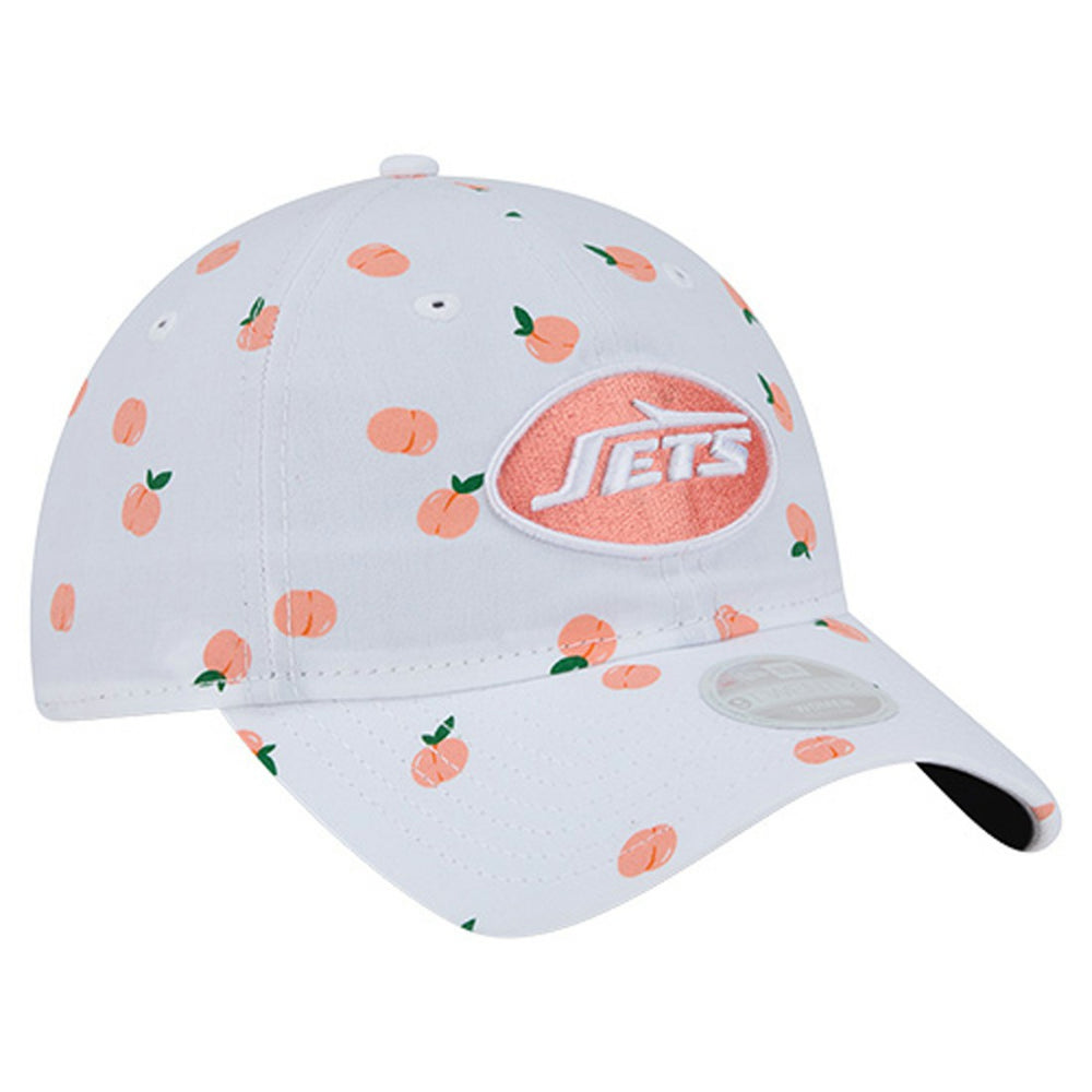 New York Jets New Era Women's Fruit Pattern 9TWENTY Adjustable Hat