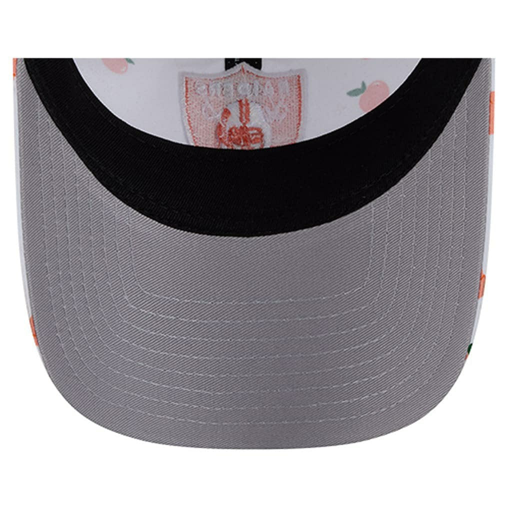 Las Vegas Raiders New Era Women's Fruit Pattern 9TWENTY Adjustable Hat