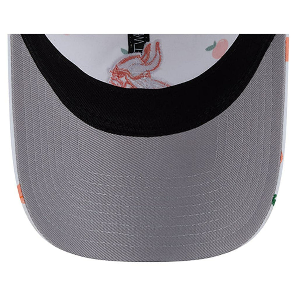 Minnesota Vikings New Era Women's Fruit Pattern 9TWENTY Adjustable Hat