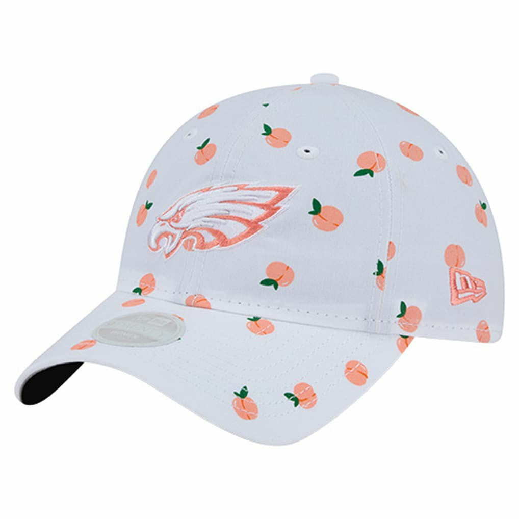 Philadelphia Eagles New Era Women's Fruit Pattern 9TWENTY Adjustable Hat