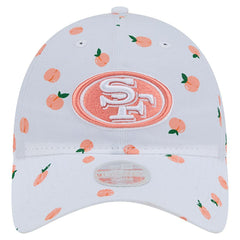 San Francisco 49ers New Era Women's Fruit Pattern 9TWENTY Adjustable Hat