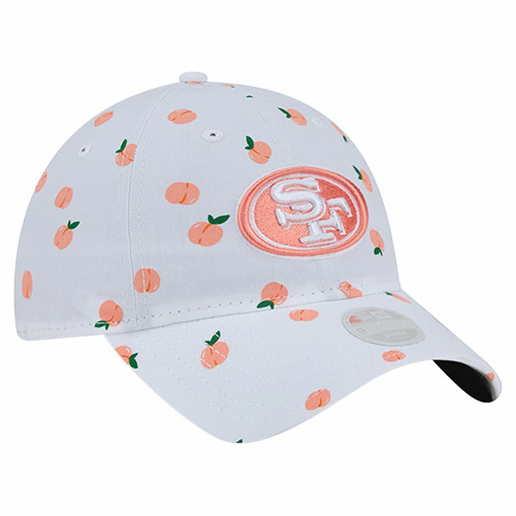 San Francisco 49ers New Era Women's Fruit Pattern 9TWENTY Adjustable Hat