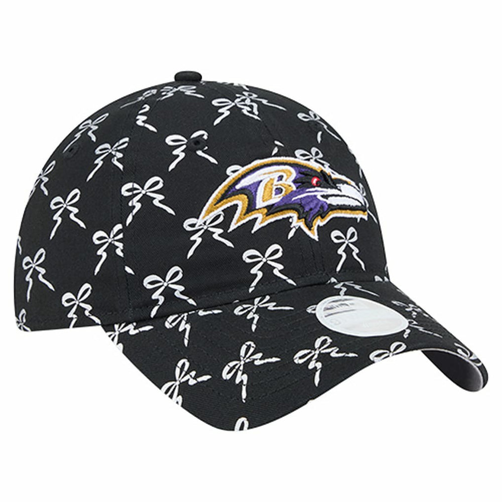 Baltimore Ravens New Era Women's Ribbon 9TWENTY Adjustable Hat