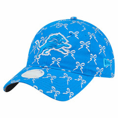 Detroit Lions New Era Women's Ribbon 9TWENTY Adjustable Hat