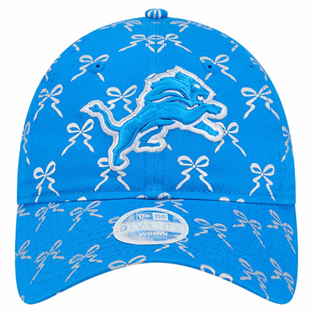 Detroit Lions New Era Women's Ribbon 9TWENTY Adjustable Hat