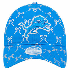 Detroit Lions New Era Women's Ribbon 9TWENTY Adjustable Hat