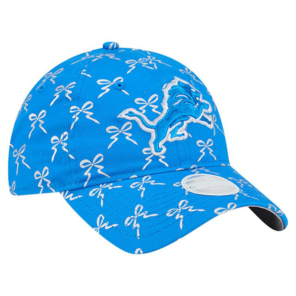 Detroit Lions New Era Women's Ribbon 9TWENTY Adjustable Hat