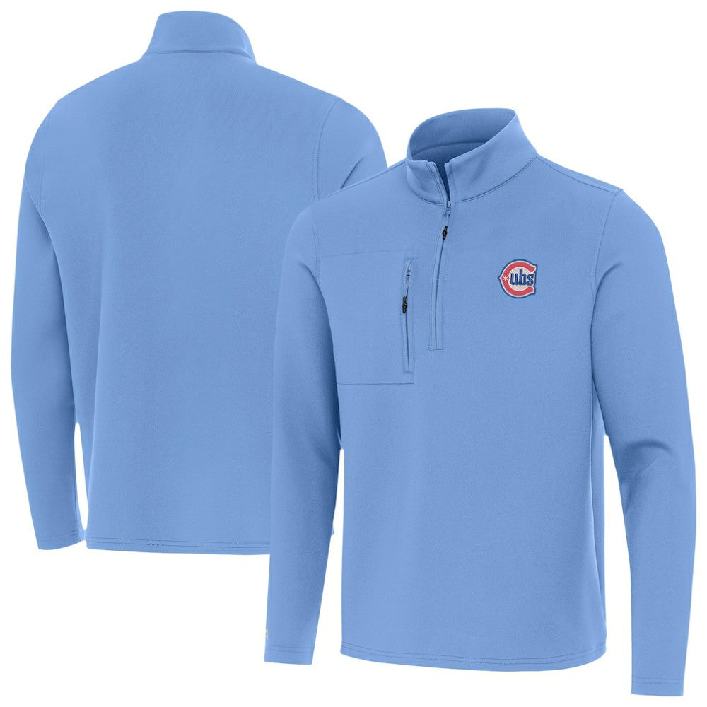 Chicago Cubs Antigua Alternate Logo Insider Quarter-Zip Pullover | MLB For sale