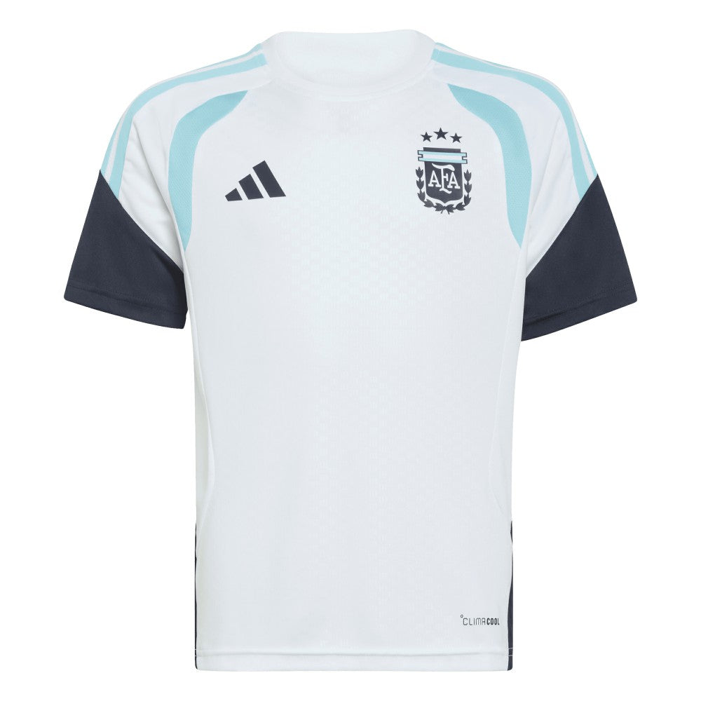 Argentina National Team Youth FIFA x World Cup 2026 Tiro Training Jersey White - Adidas