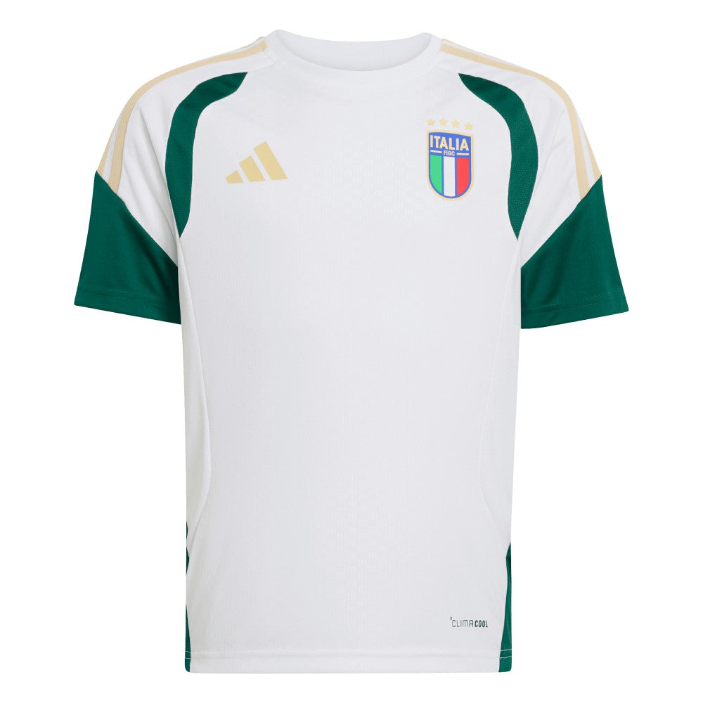 Italy National Team Youth FIFA x World Cup 2026 Tiro Training Jersey White - Adidas