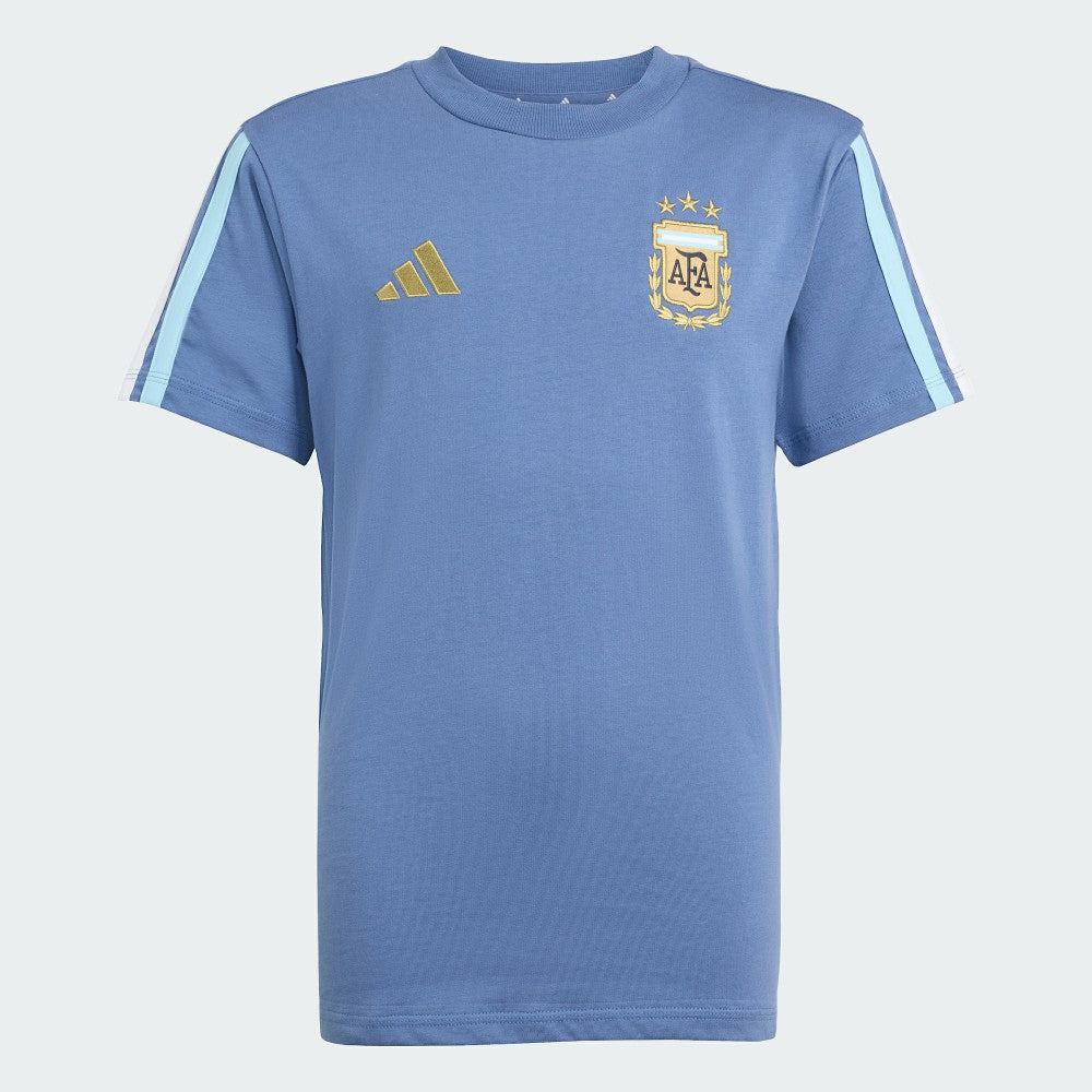Argentina National Team Youth FIFA x World Cup Alphaskin T-Shirt Blue - Adidas