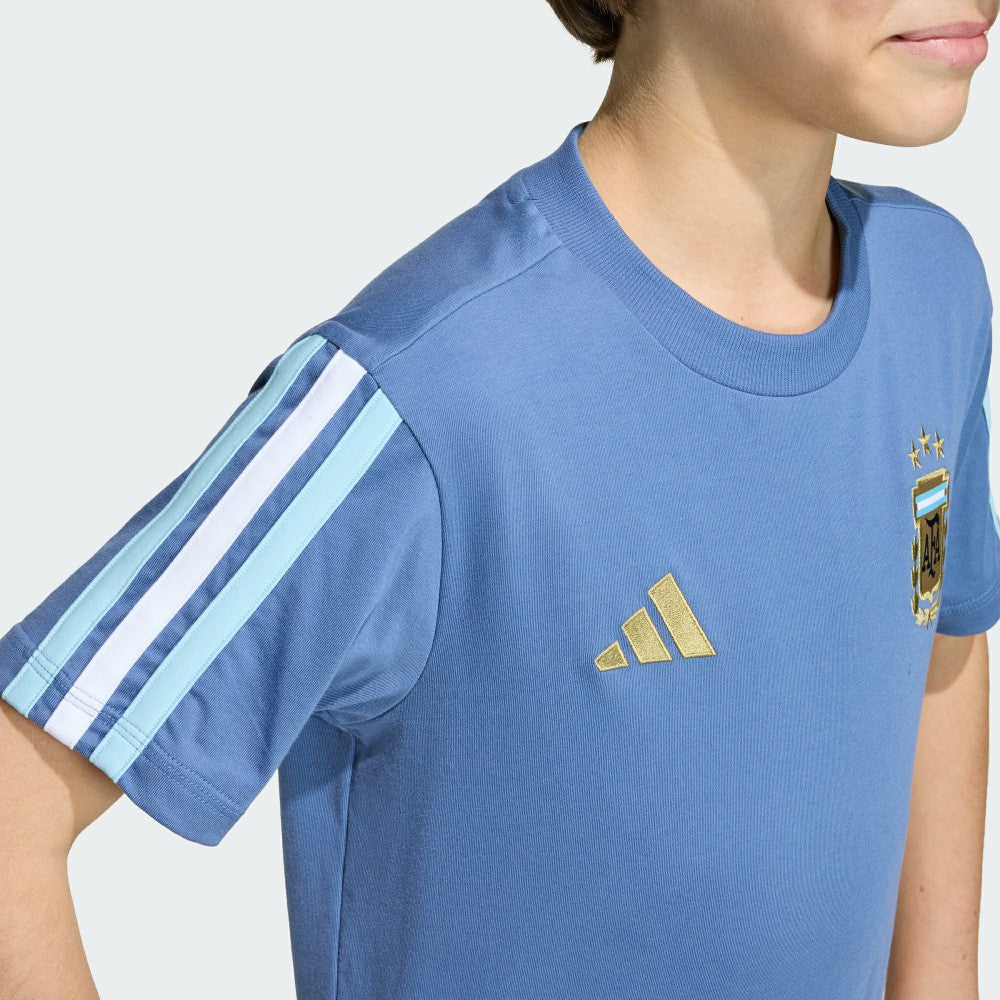 Argentina National Team Youth FIFA x World Cup Alphaskin T-Shirt Blue - Adidas