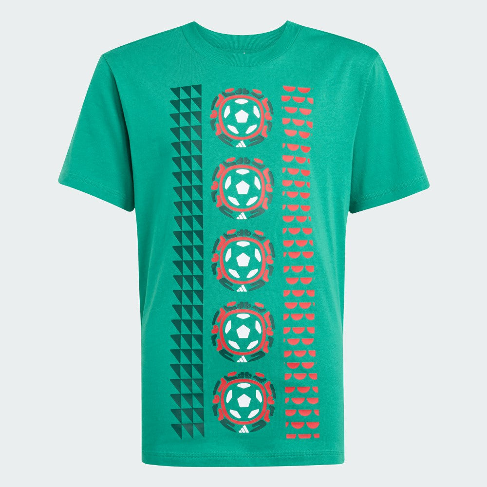 Mexico National Team Youth FIFA x World Cup Home T-Shirt Green - Adidas