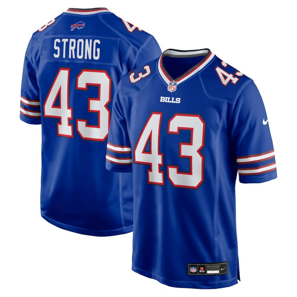 Buffalo Bills Nike Dorian Strong  Team Game Jersey