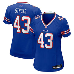 Buffalo Bills Nike Dorian Strong  Women's Team Game Jersey